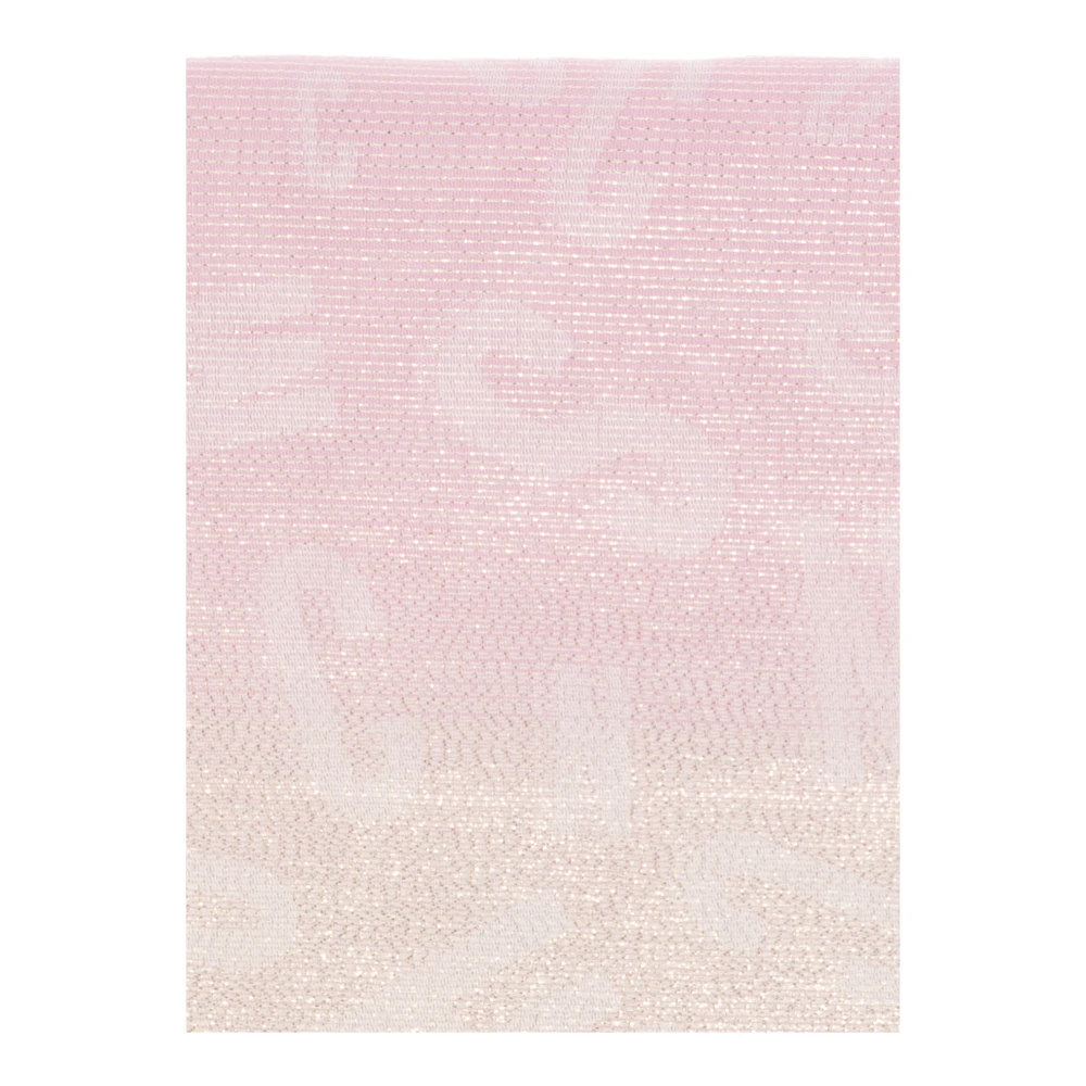 Moschino Sjaal met Lurex-draad Pink Unisex