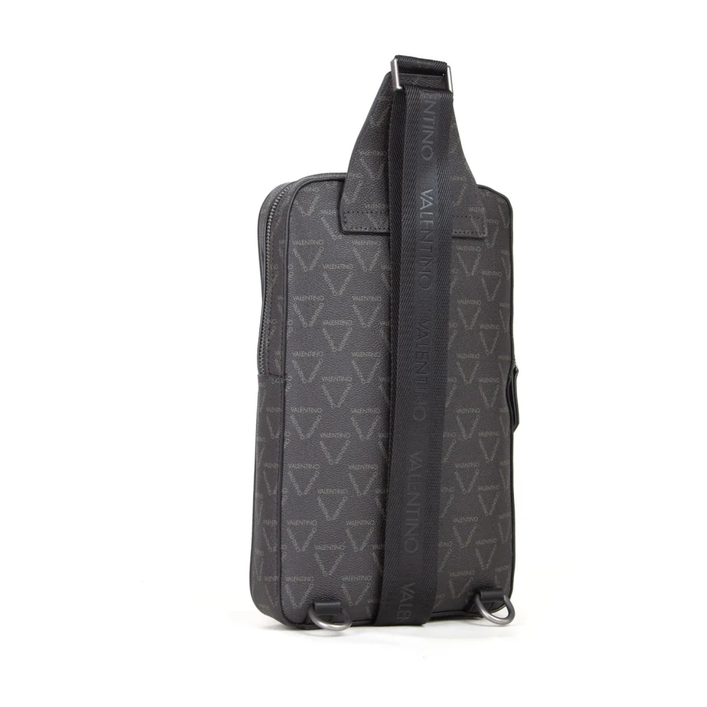 Valentino by Mario Valentino Delta Schoudertas Multicolor Polyester Black Heren