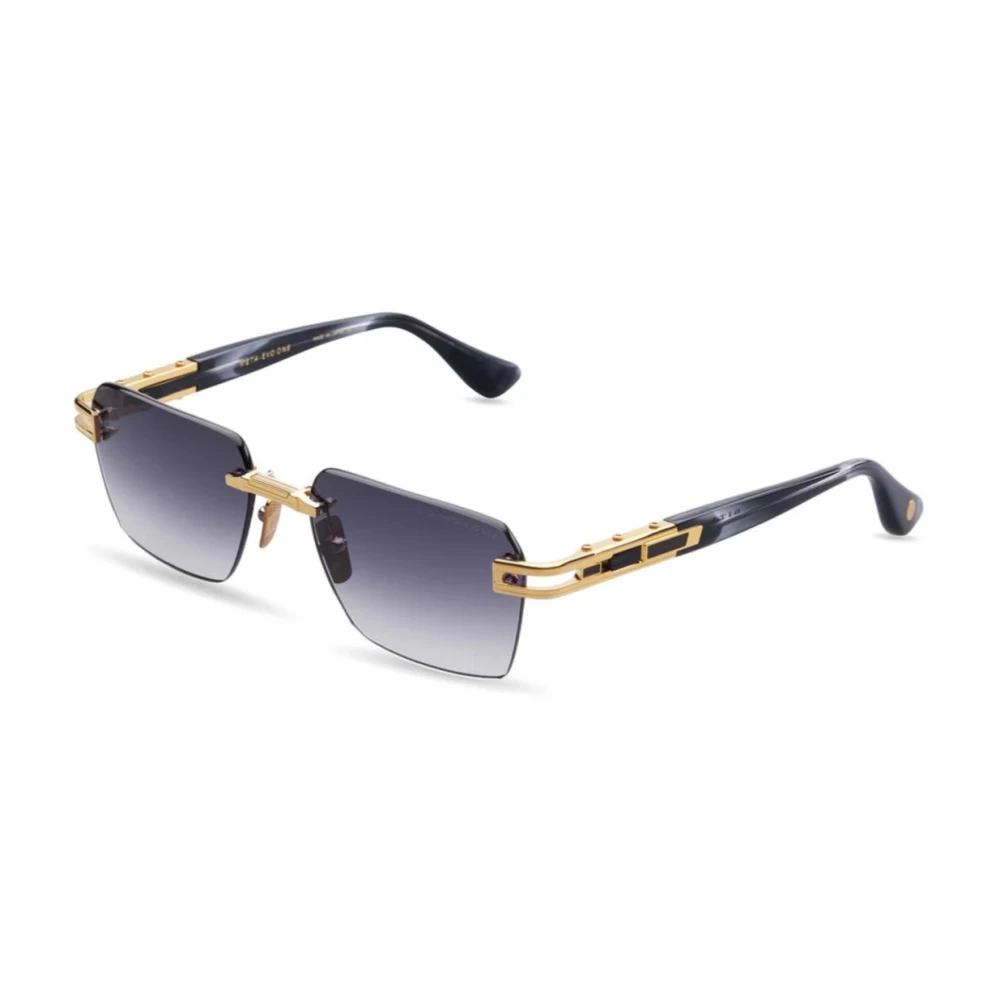 Dita Unisex Yellow Sunglasses, 56 Mm, Meta-Evo One
