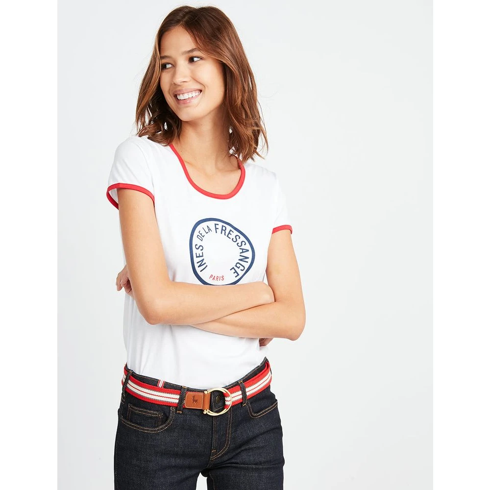 Ines De La Fressange Paris Anemone jeans in marineblauw katoen x Notify Blue Dames