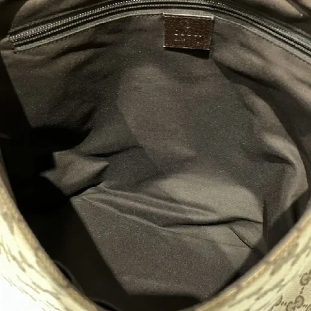 Gucci Vintage Pre-owned Canvas gucci-bags Brown Dames