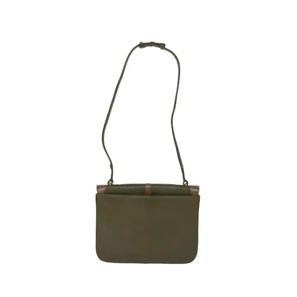 Givenchy Pre-owned Leather shoulder-bags Green Dames