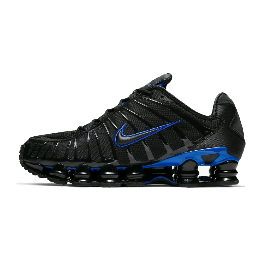 Nike Men's Black Running Shoes, 7 Uk, Shox Tl Racer Blue Trainers