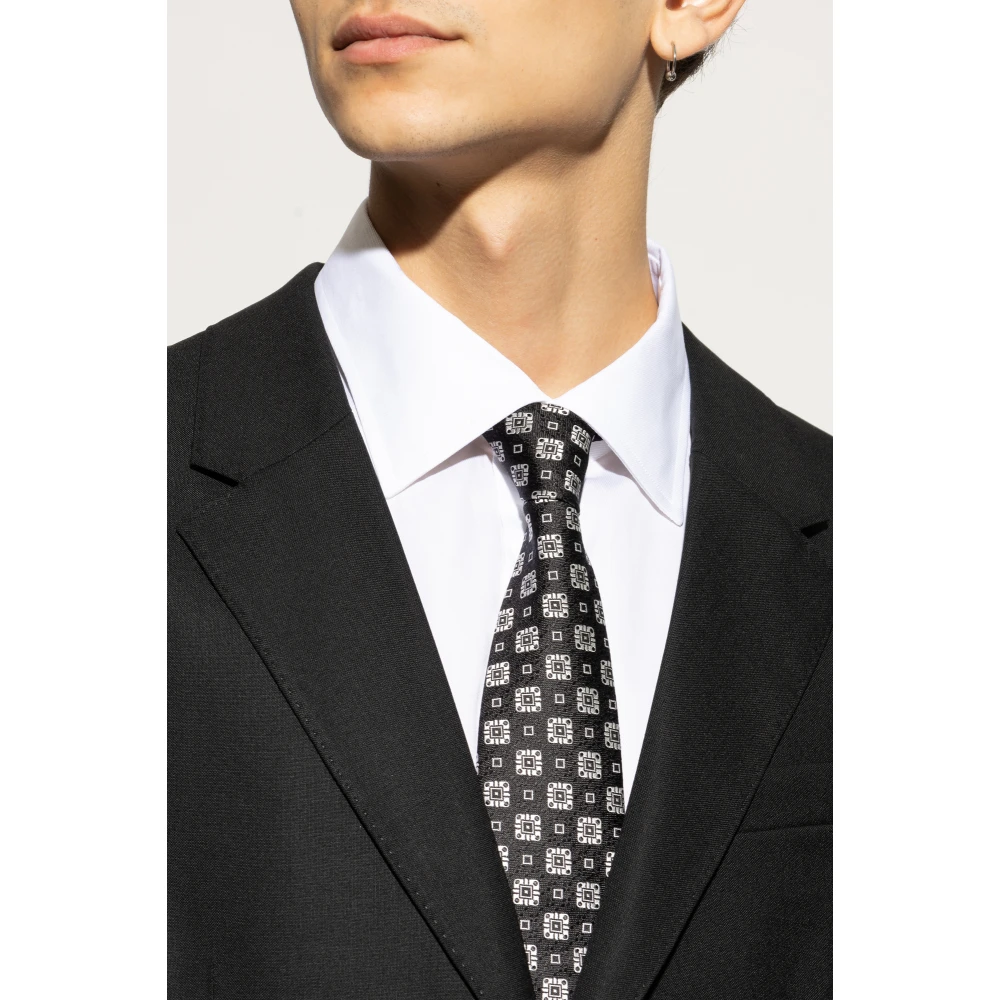 Dolce & Gabbana Gestreepte stropdas Black Heren