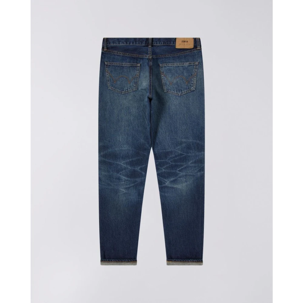 Edwin Regular Tapered Jeans Blauw Blue Heren