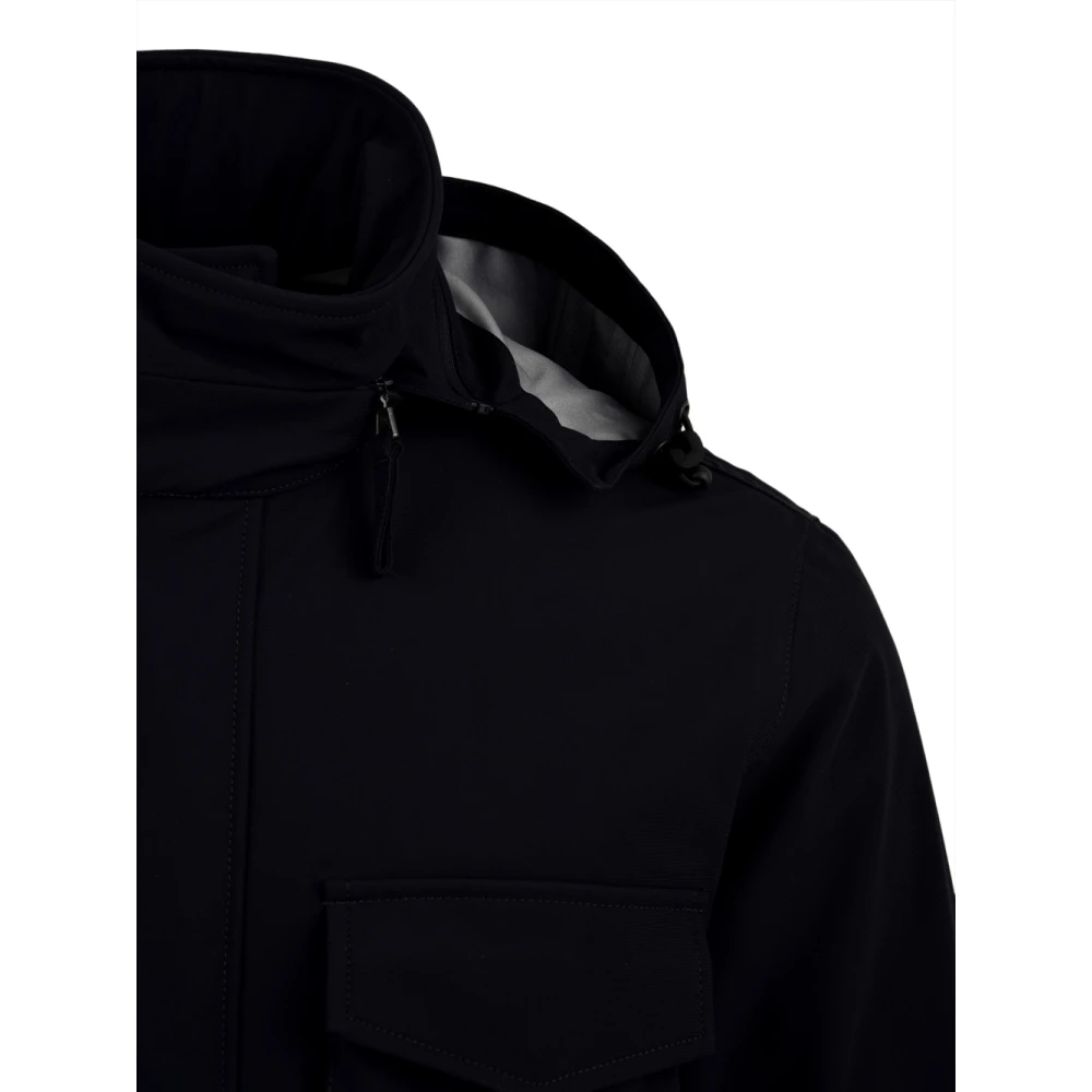 Aspesi Winterjas Blue Heren