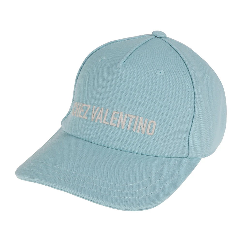 Valentino Garavani Piscina Burro Baseball Hat Blue Heren