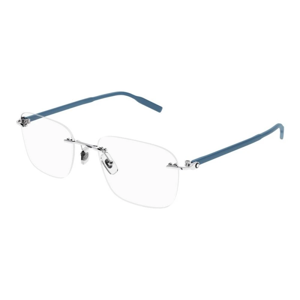 Montblanc Glasses Gray Unisex
