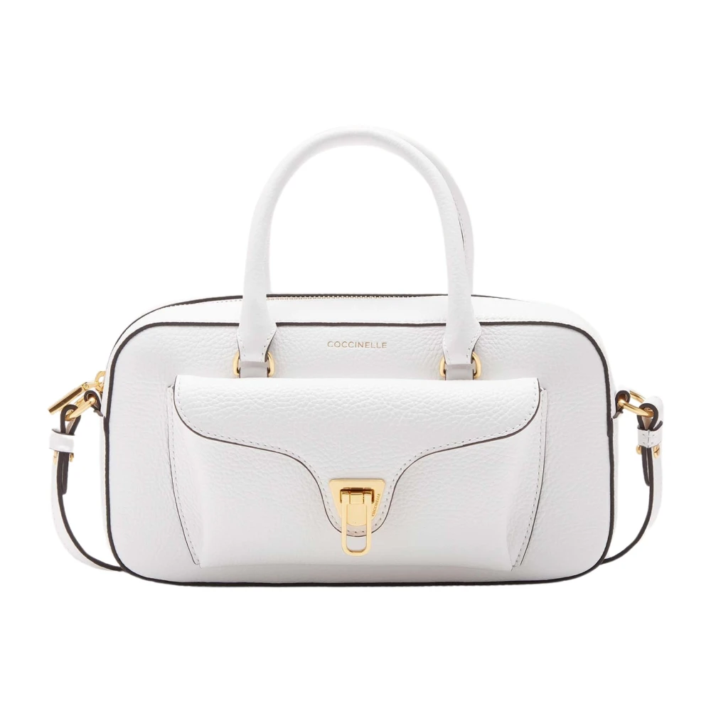 Coccinelle Zachte Beat Koffer Tas White Dames