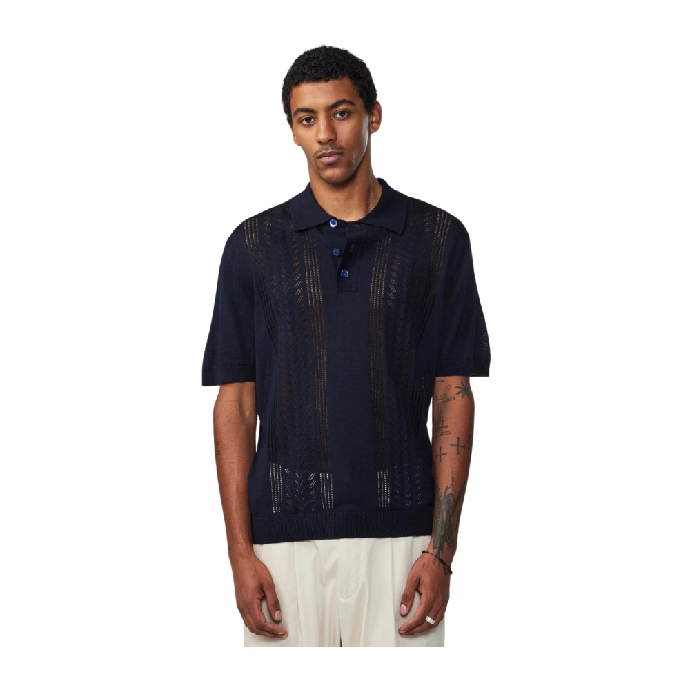 Marine Nn07 Thor Knitted Polo T-Skjorte