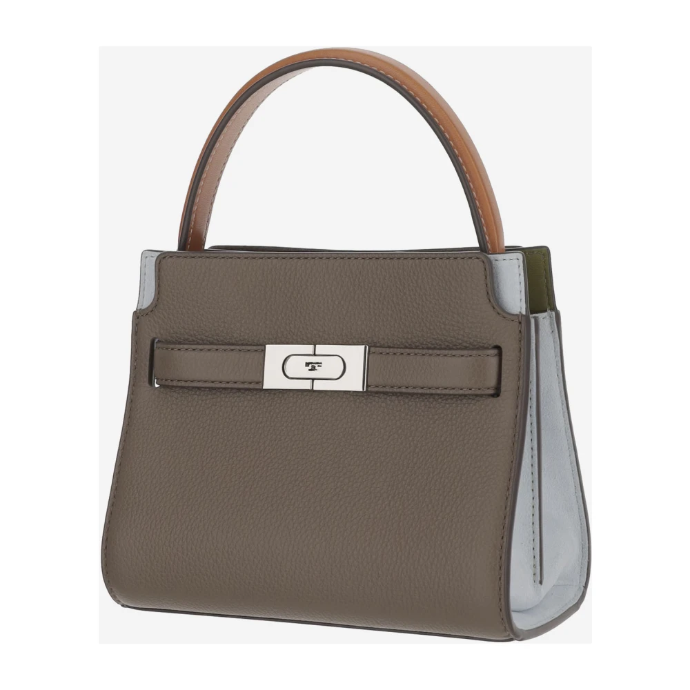 TORY BURCH Stijlvolle Crossbody Tas voor Dagelijks Gebruik Gray Dames
