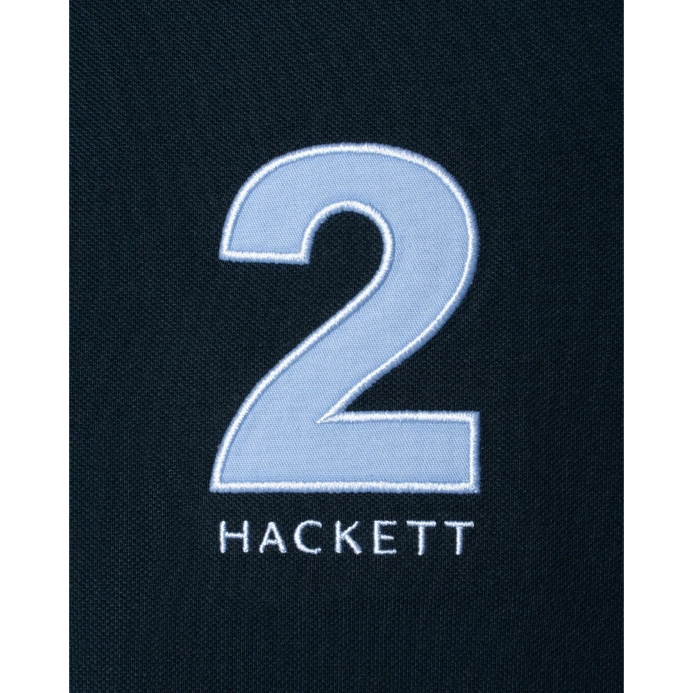 Hackett Polo Shirts Blue Heren