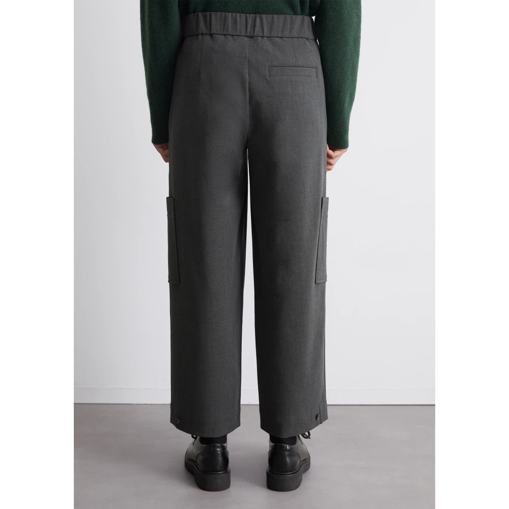 Marc O'Polo Op maat gemaakte cargobroek recht Gray Dames