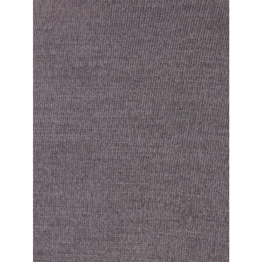Zanone Grijze Crew Neck Sweater Gray Heren