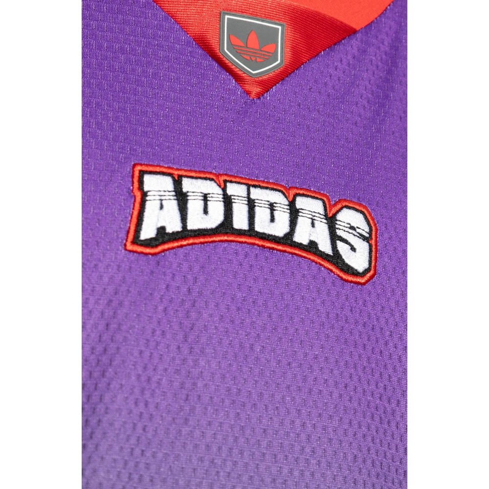 adidas Originals V-hals T-shirt Multicolor Heren