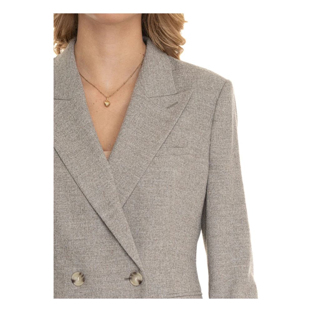 Boss Stijlvolle Klassieke Jas voor Mannen Gray Dames