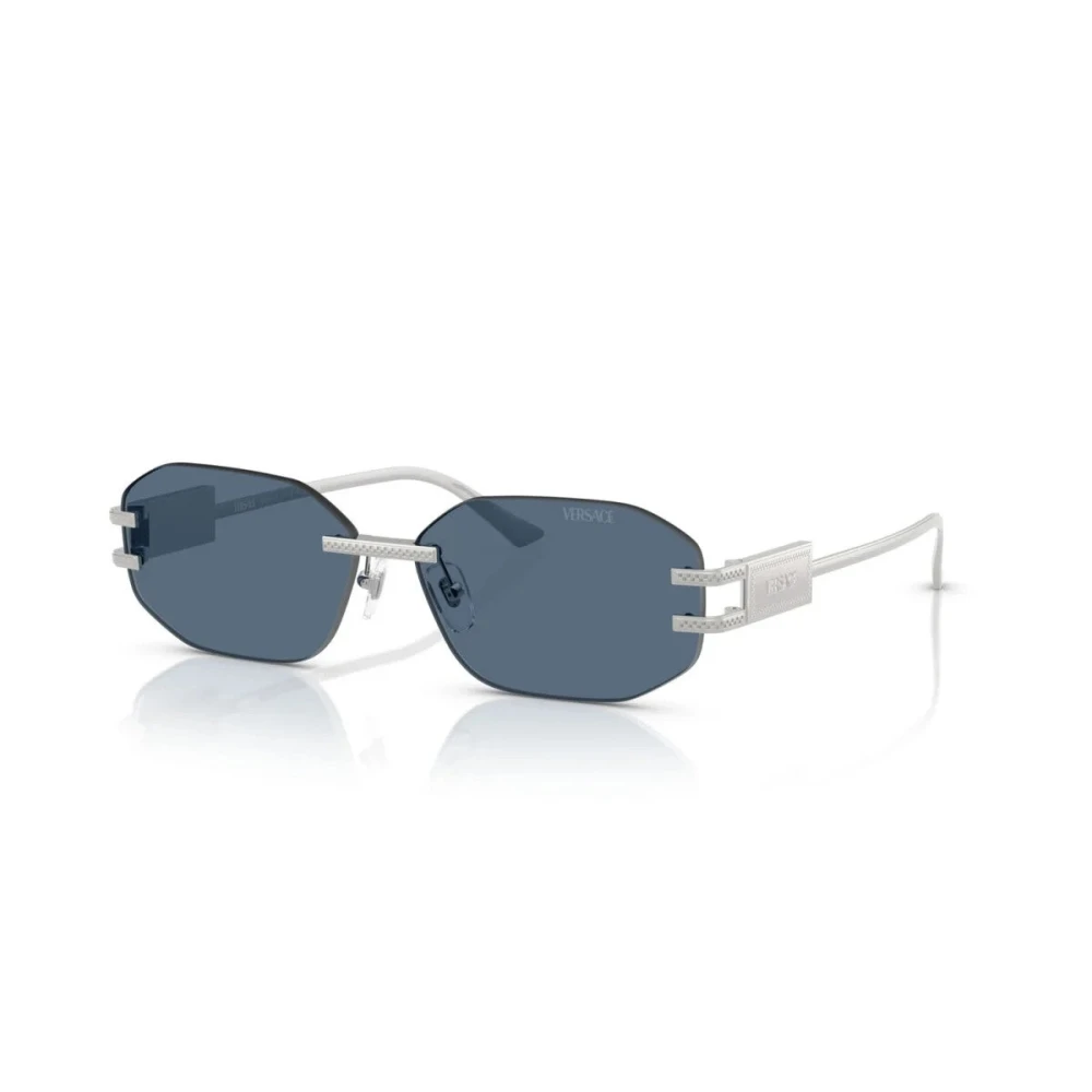 Versace Unisex Gray Stylish Sunglasses For Sunny Days