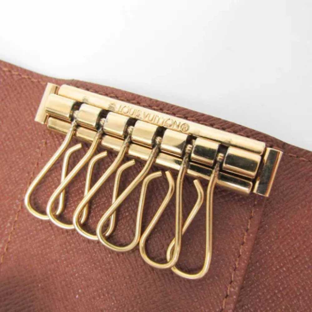 Louis Vuitton Vintage Pre-owned Canvas key-holders Brown Dames
