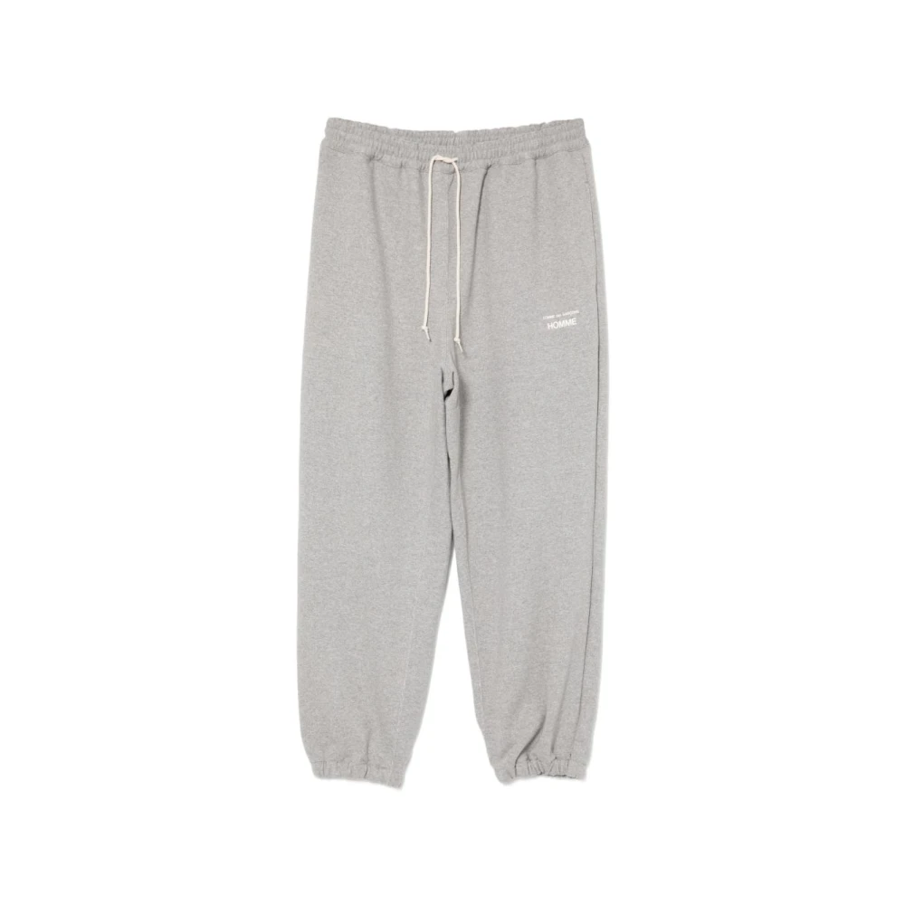 Comme Des Garçons Men's Gray Sweatpants, M, Baggy Trousers