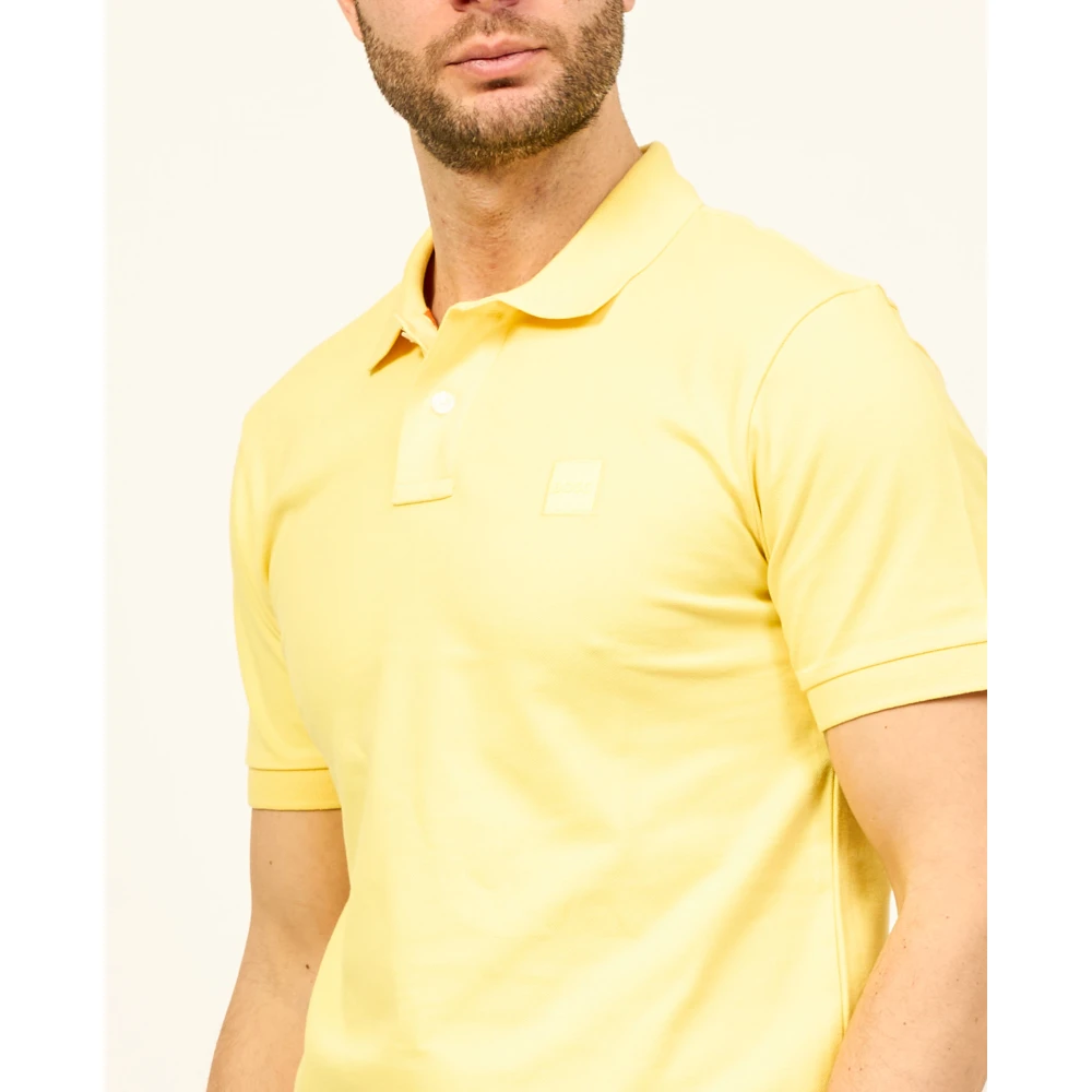 Hugo Boss T-Shirts Yellow Heren