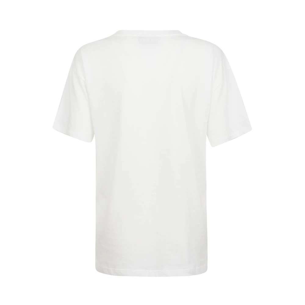 Ermanno Scervino Witte katoenen T-shirts en polo's White Dames