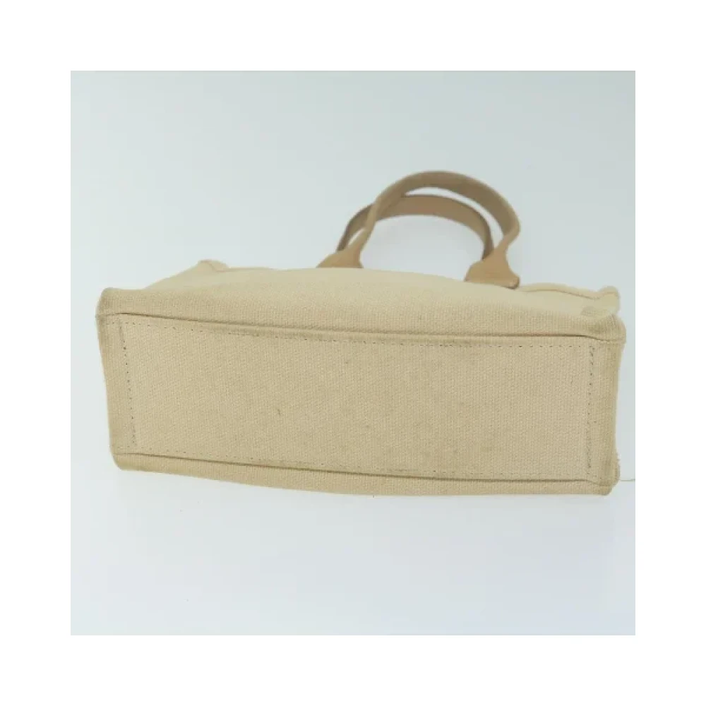 Burberry Vintage Pre-owned Cotton handbags Beige Dames