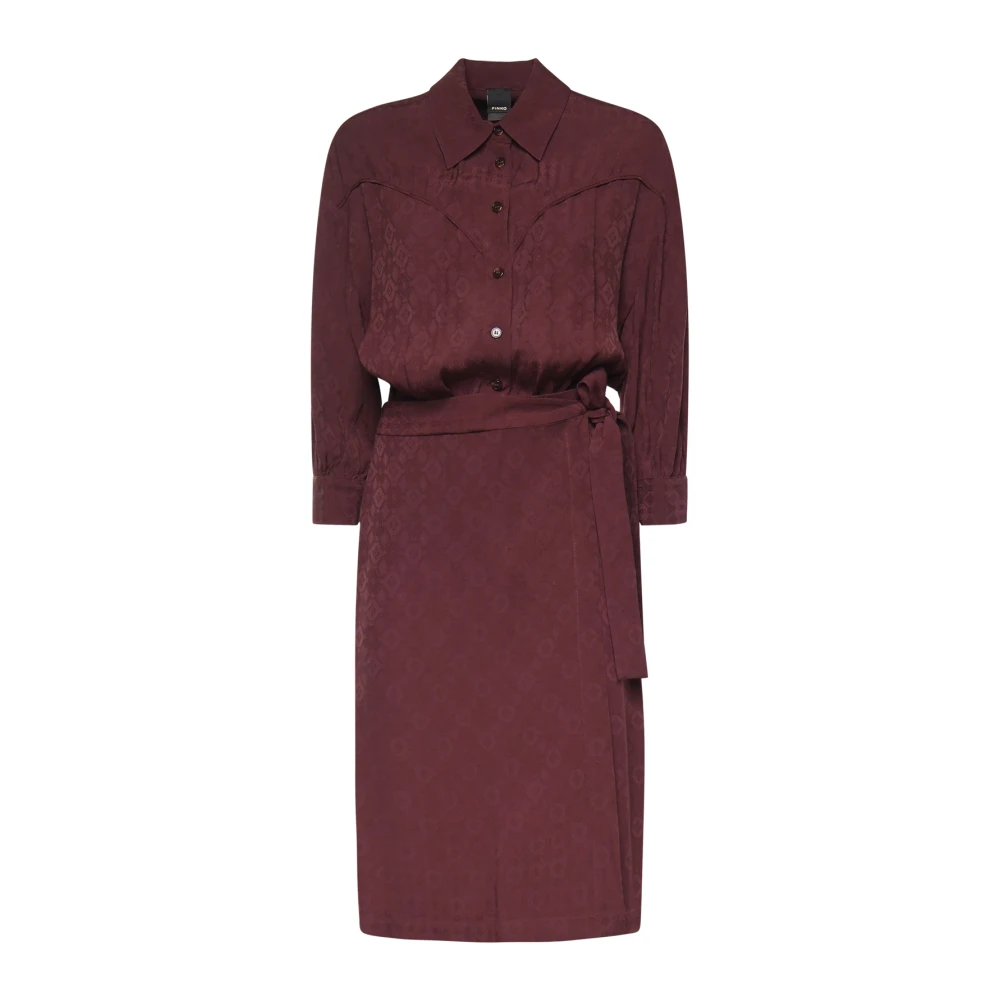 Pinko Women's Purple Alaina Dress - Midi Dresses - Xl - Dresses
