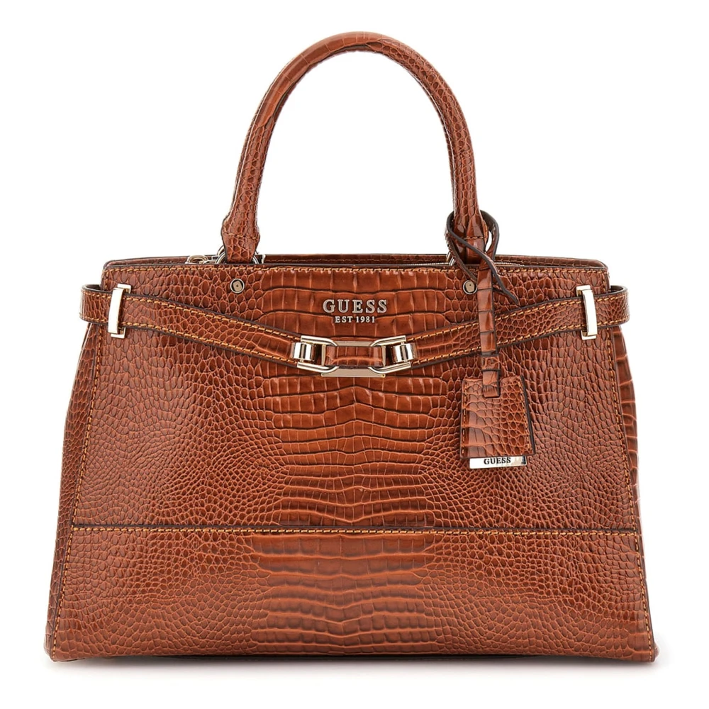 Guess - Bags > Handbags - Brown - Guess - Modalova