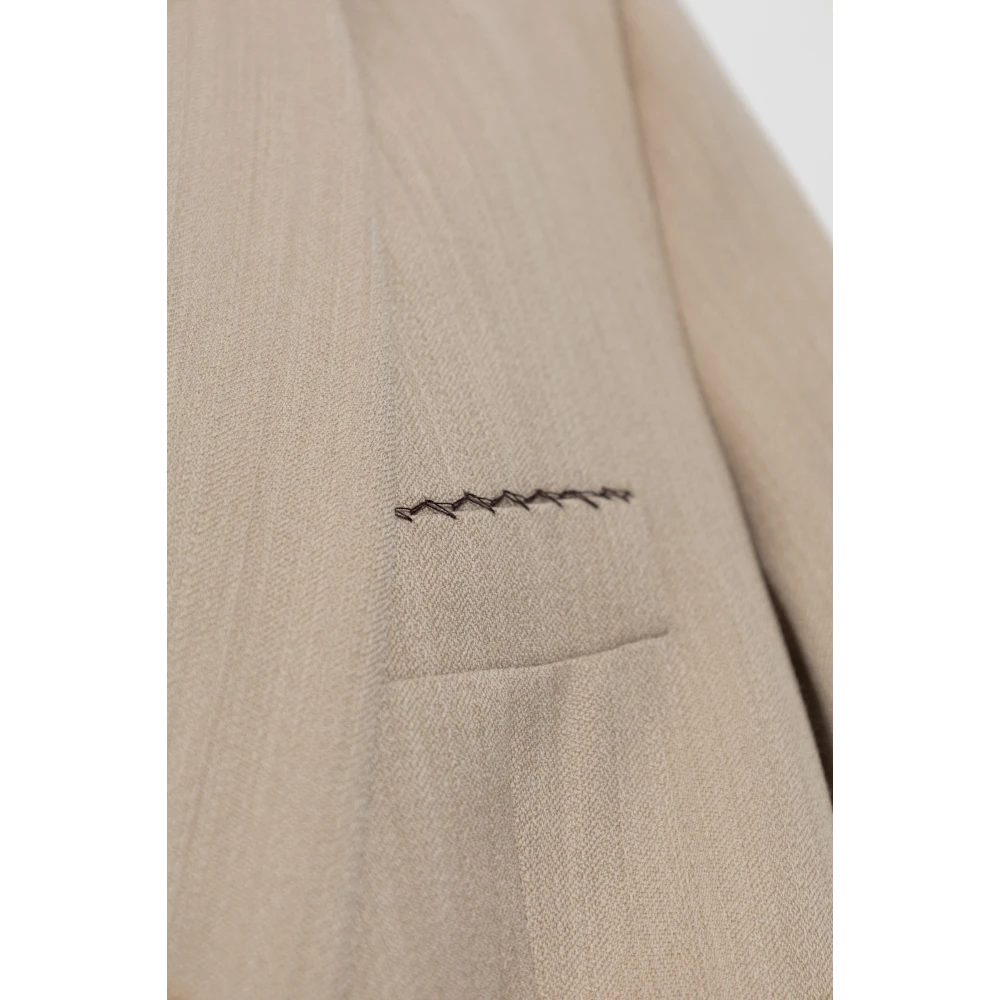 Victoria Beckham Wollen blazer Beige Dames