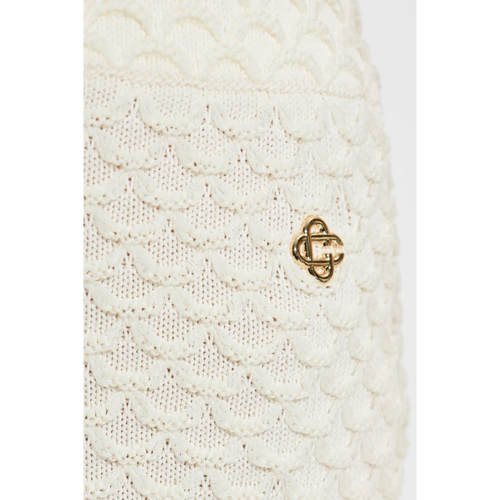 Casablanca Broek met uitlopende pijpen Beige Dames