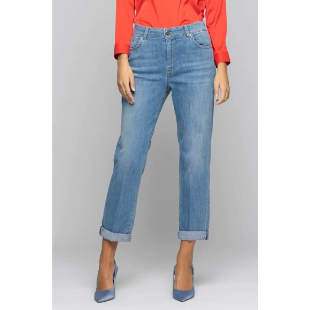 Kocca Straight Jeans Blue Dames