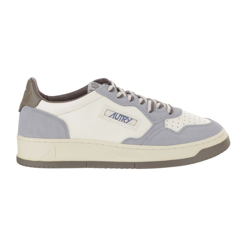Autry Medalist Low Leren Sneakers Heren Schoenen Veelkleurig Multicolor