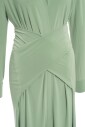 green-maxi-dress-with-shirt-collar