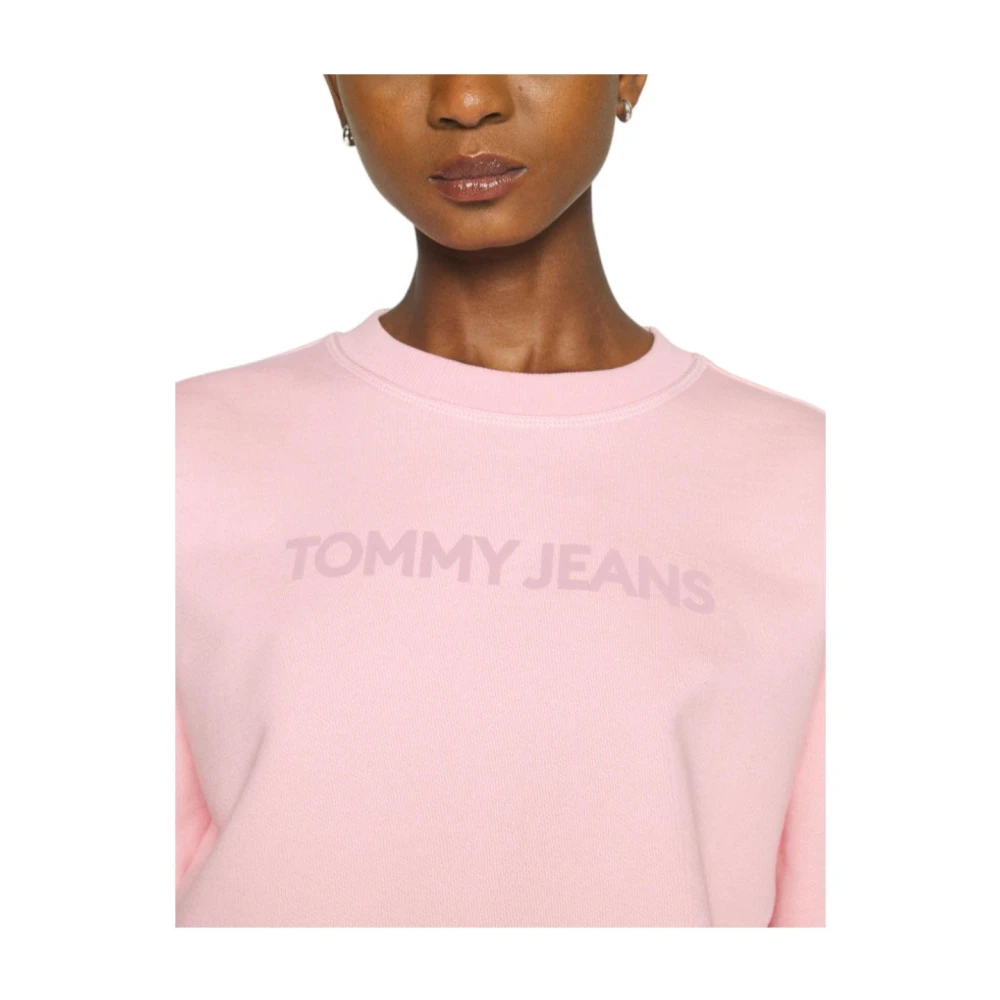 Tommy Hilfiger Bold Classic Sweatshirt Pink Dames