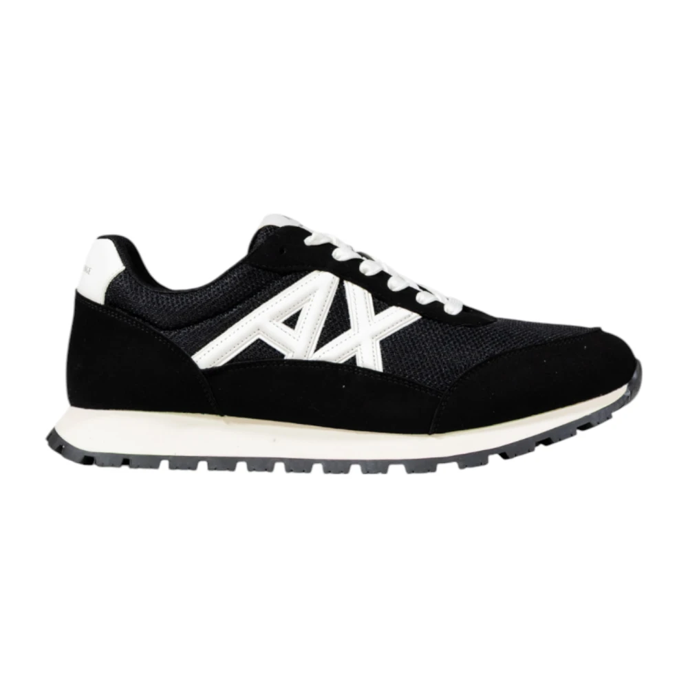Armani Exchange Sportieve Heren Sneakers Xm001960 Af19388 Heren Schoenen Zwart