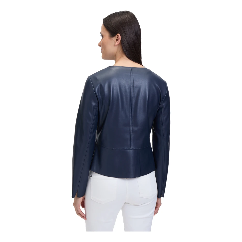 Betty Barclay Korte blazer met rits Blue Dames