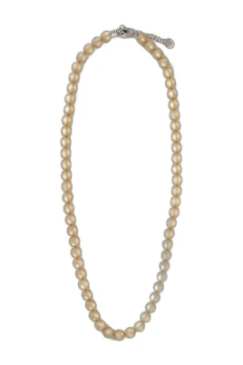Halsband med resin-pärlor