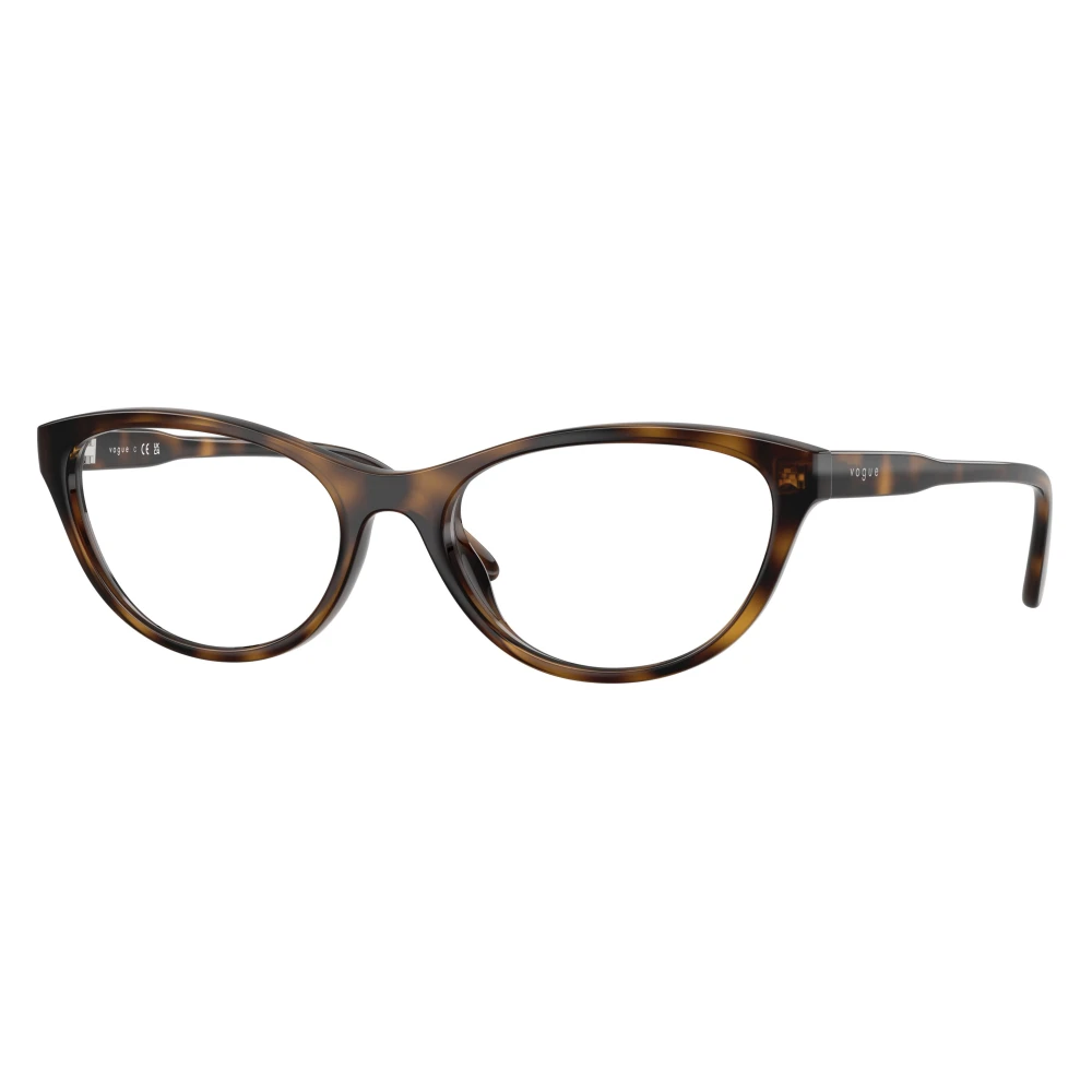 Vogue Women's Brown Round Optical Frame - Glasses - 53 Mm - Accessories
