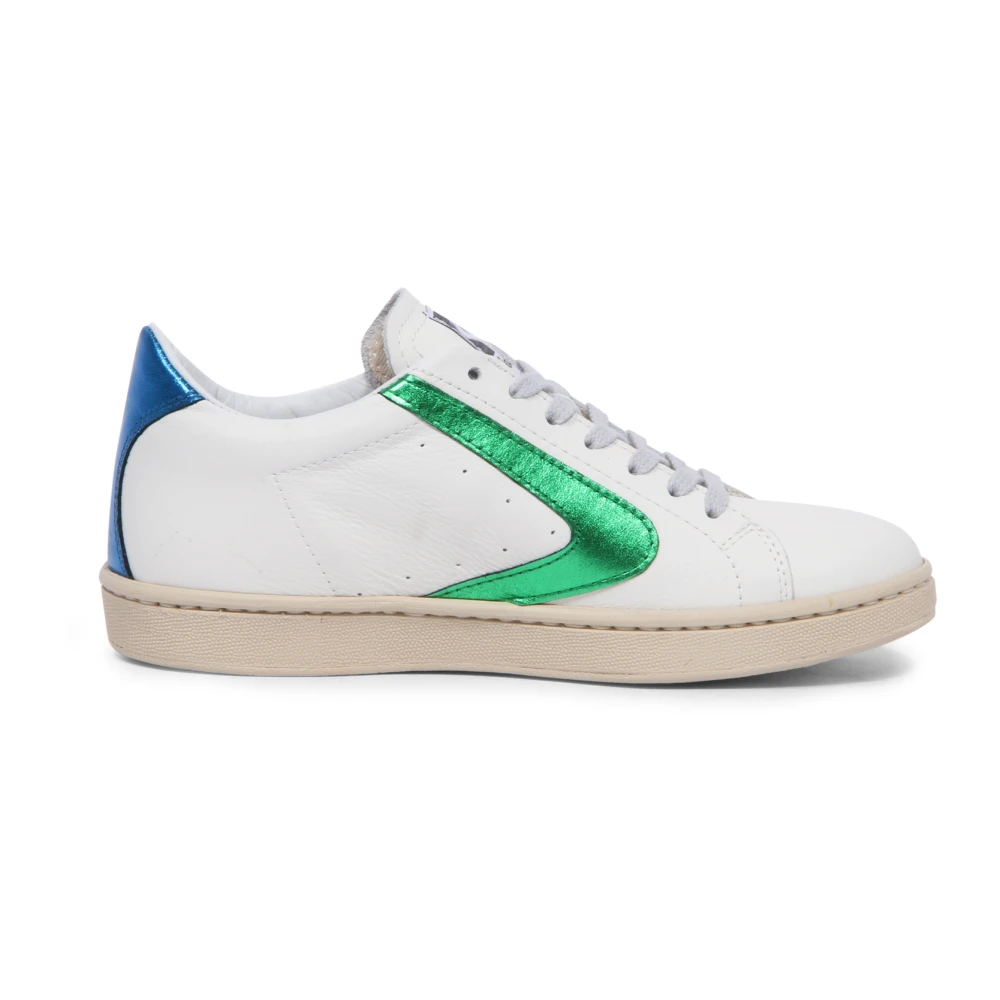 Valsport 1920 Witte/Groene Tournament Mix Schoenen Dames Schoenen