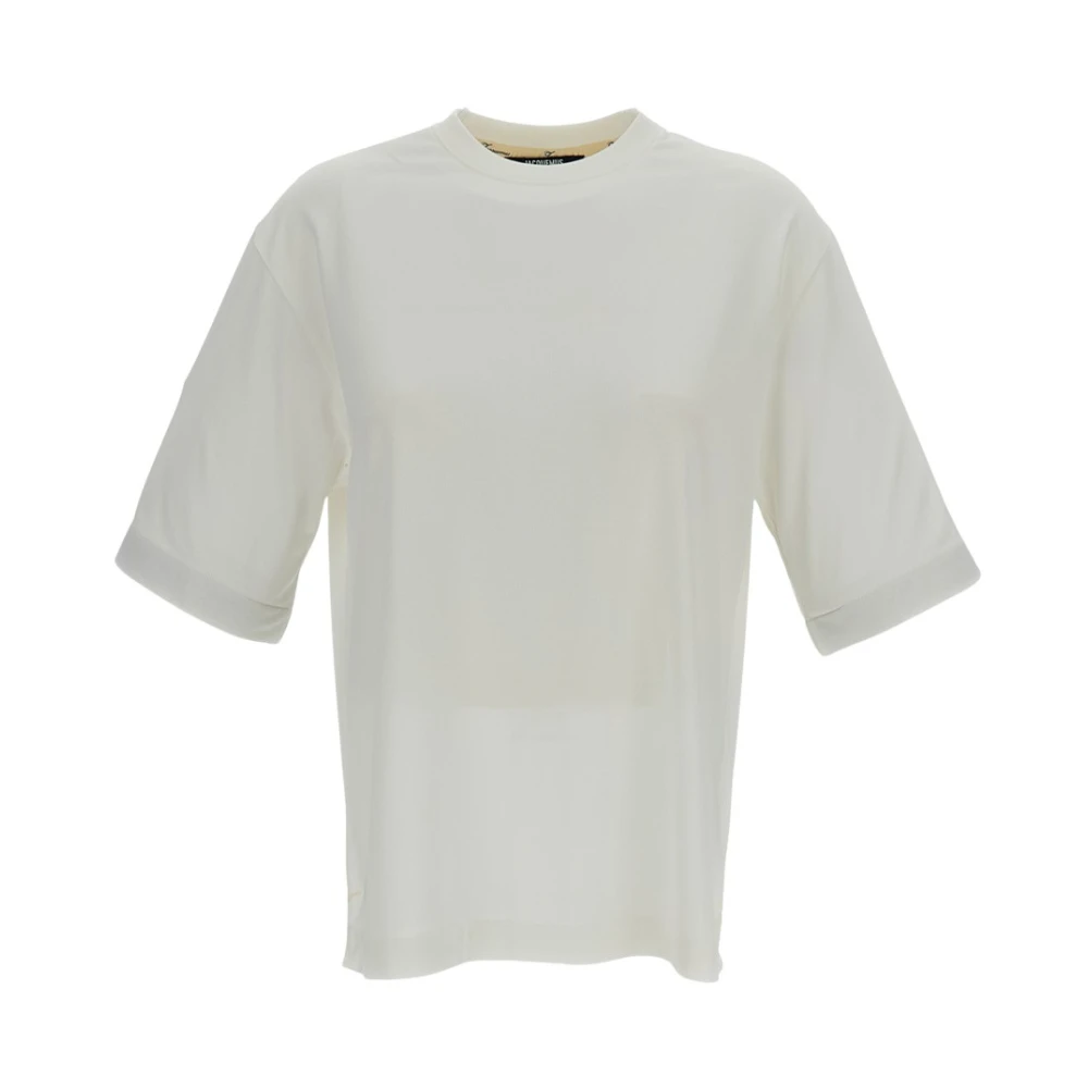 Jacquemus White Ventadou T-Shirt - Female - T-Shirts - M - Tops