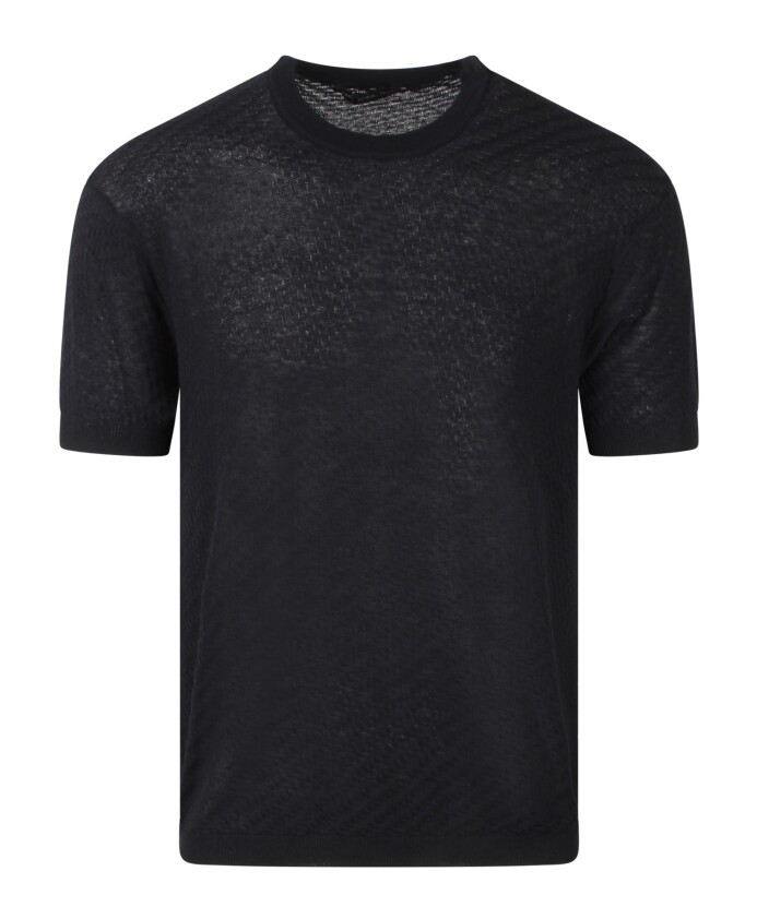 geometric-texture-knitted-t-shirt