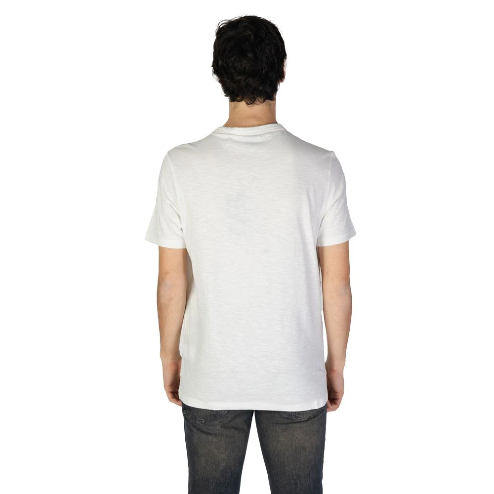 Hugo Boss Heren Lente Zomer Katoenen T-Shirt White Heren