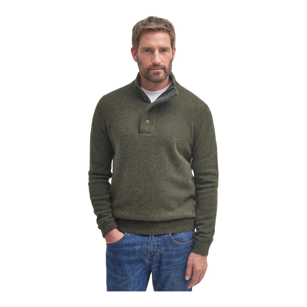 Barbour Uomo Verde Maglie, M, New,