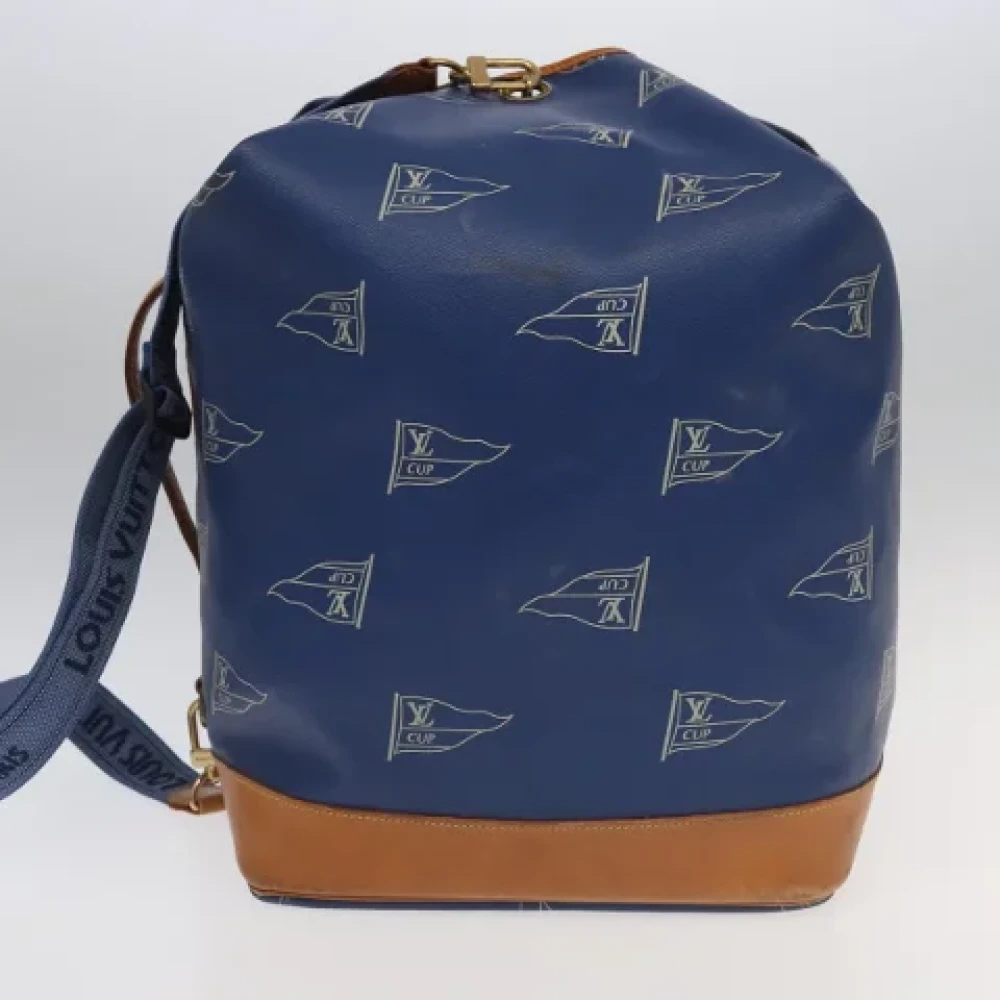 Louis Vuitton Vintage Pre-owned Canvas louis-vuitton-bags Blue Dames