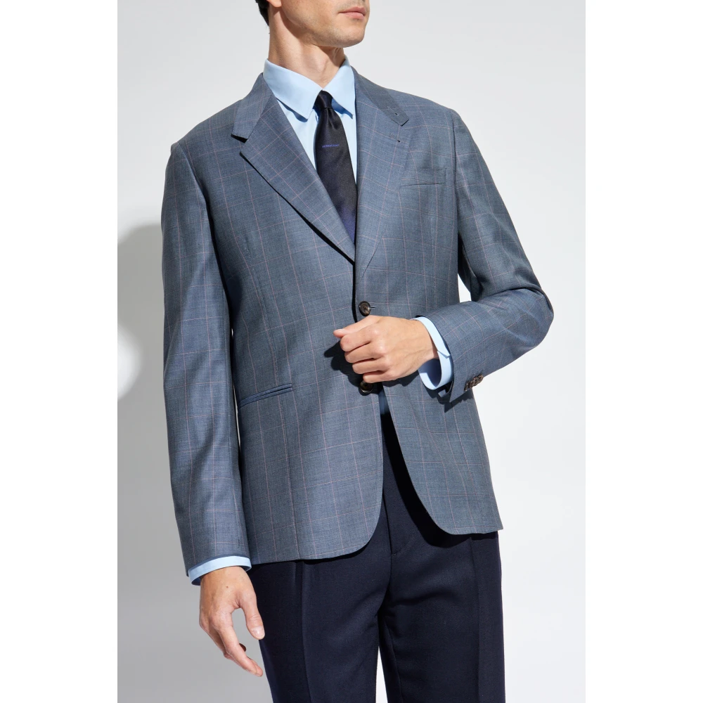 Paul Smith Wollen blazer Blue Heren