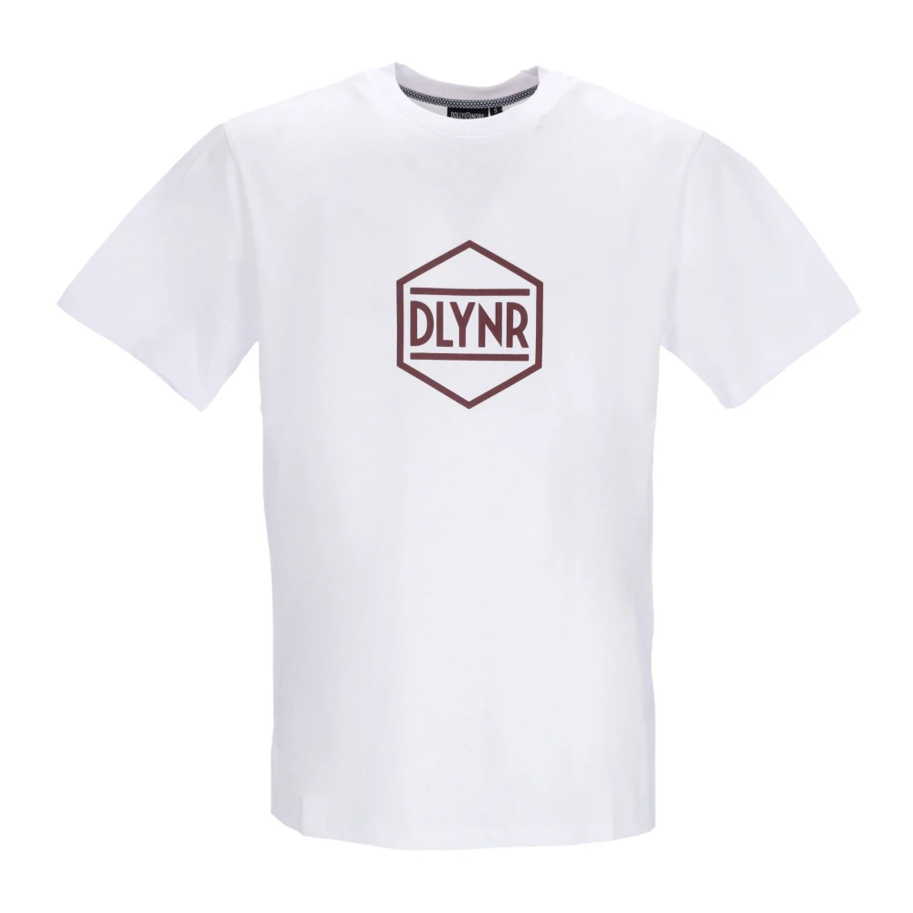 Dolly Noire Witte Logo Tee Korte Mouw T-shirt White Heren