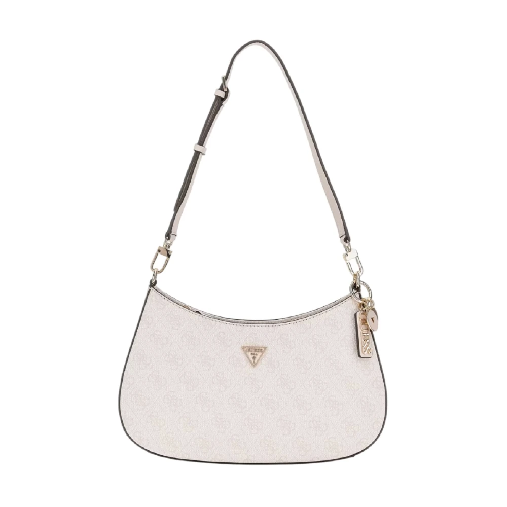 Guess Women's White Noelle Shoulder Bag