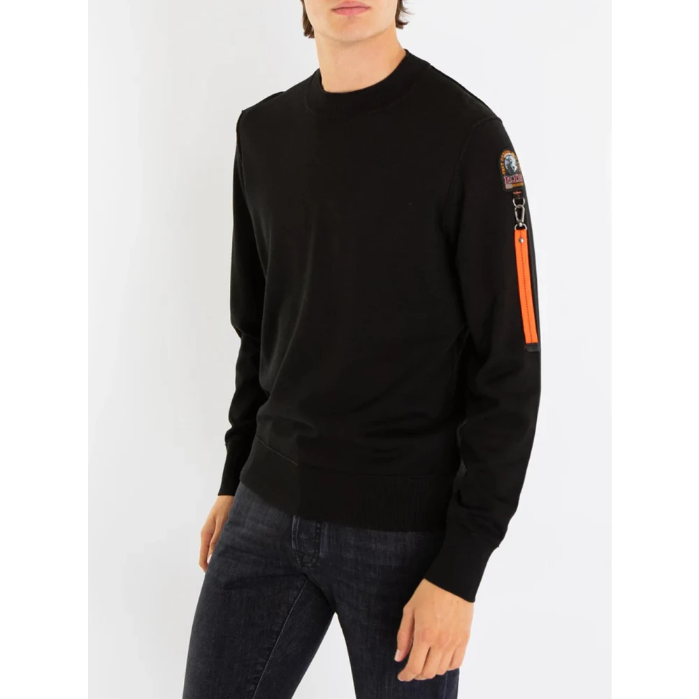 Parajumpers Zwart Gebreid Aw24 Black Heren
