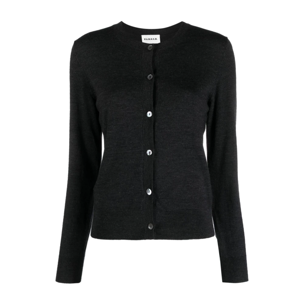 P.a.r.o.s.h. Stijlvolle Sweaters voor elke gelegenheid Gray Dames