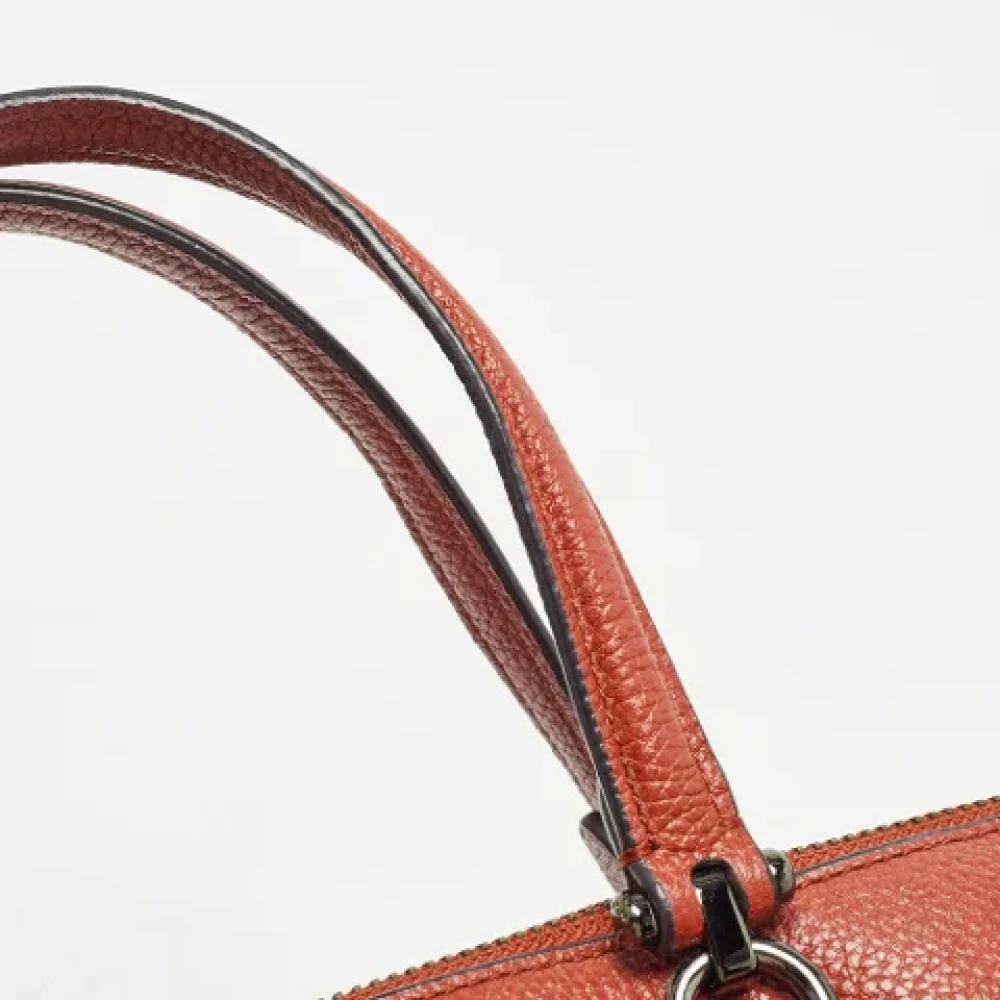 Coach Pre-owned Leather shoulder-bags Brown Dames
